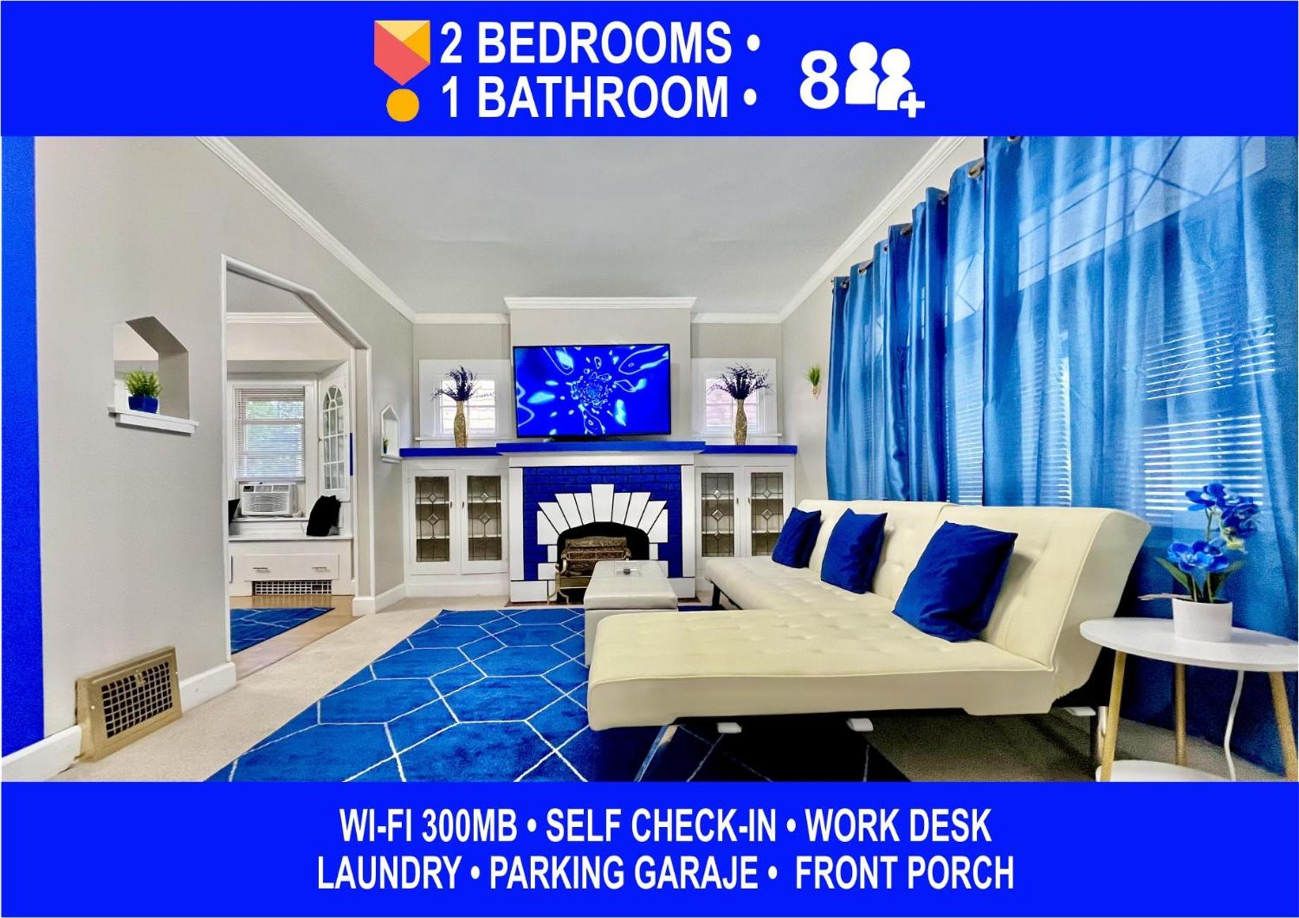 The Sapphire Haven - Your Old Brooklyn Oasis Awaits Families, Couples, Business Travelers Near Downtown With Parking, 300 Mb Wifi & Self Check-In Cleveland Extérieur photo